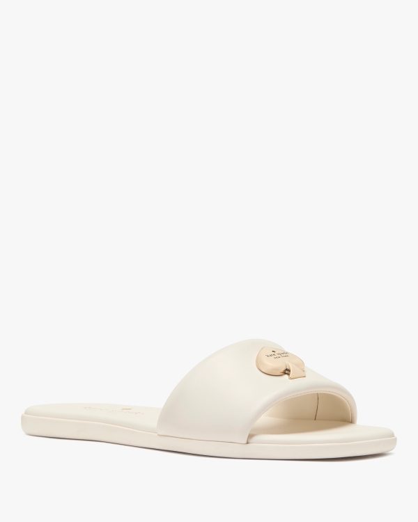 Kate Spade Kendall Smooth Leather Slide Sandal