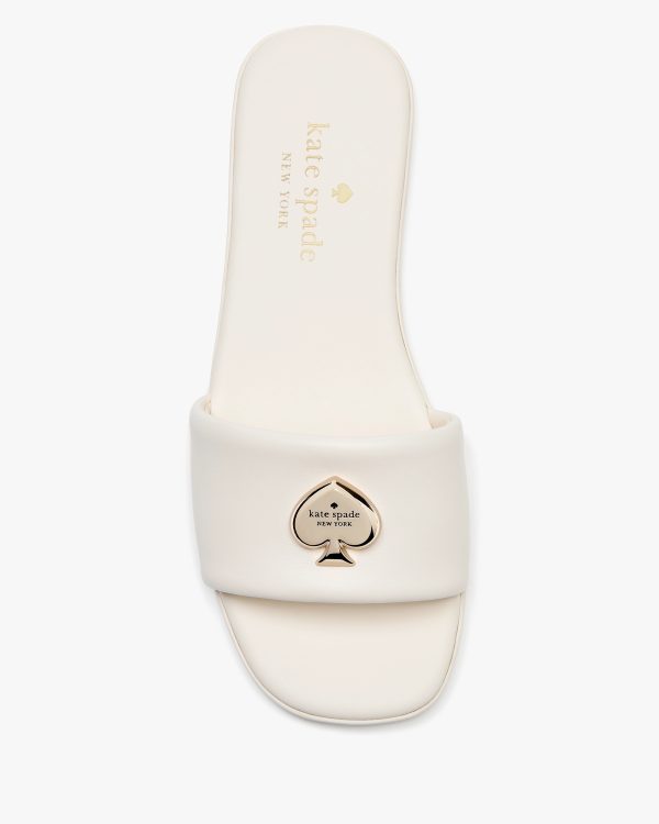 Kate Spade Kendall Smooth Leather Slide Sandal