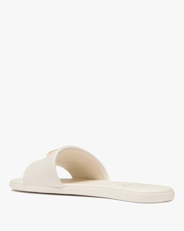 Kate Spade Kendall Smooth Leather Slide Sandal