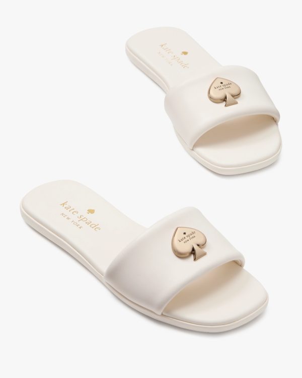 Kate Spade Kendall Smooth Leather Slide Sandal