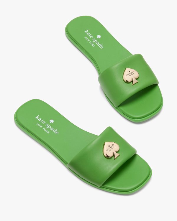 Kate Spade Kendall Smooth Leather Slide Sandal
