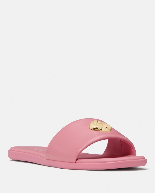Kate Spade Kendall Smooth Leather Slide Sandal