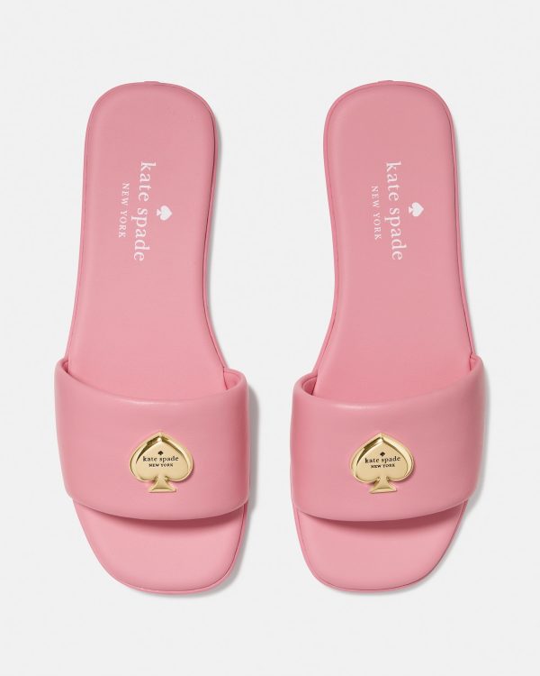 Kate Spade Kendall Smooth Leather Slide Sandal