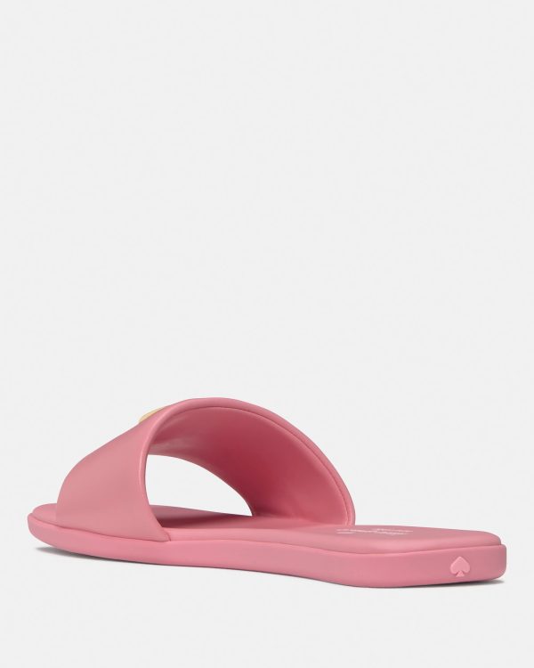 Kate Spade Kendall Smooth Leather Slide Sandal