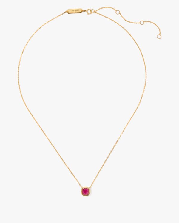Kate Spade Fine Time To Shine Gem Pendant