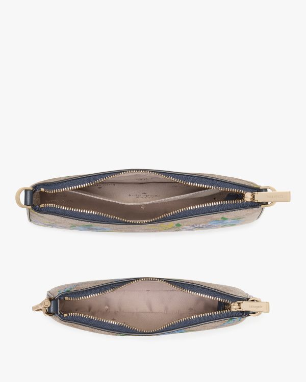 Kate Spade Duet Spade Flower Floral Crossbody