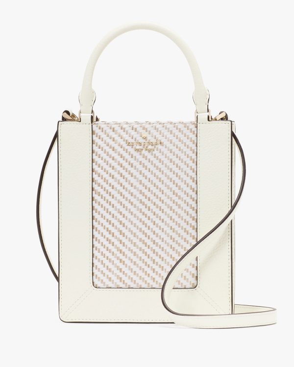 Kate Spade Lena Straw Mini Tote