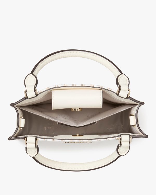 Kate Spade Lena Straw Mini Tote