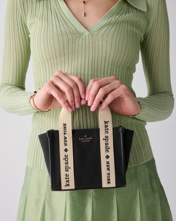 Kate Spade Kip Canvas Mini Tote Bag