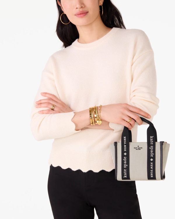 Kate Spade Kip Canvas Mini Tote Bag