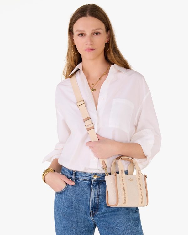 Kate Spade Kip Canvas Mini Tote Bag