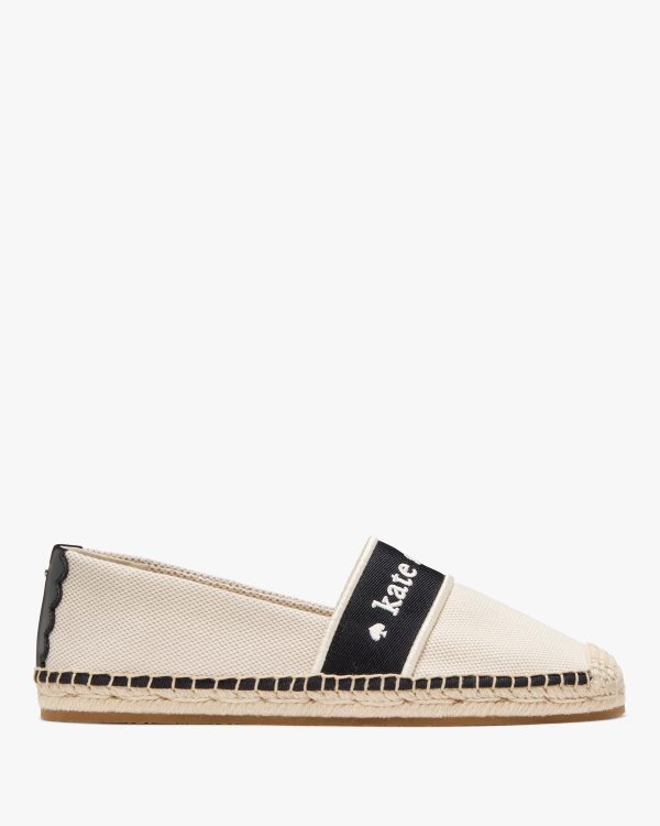 Kate Spade Piper Webbing Espadrille Flat