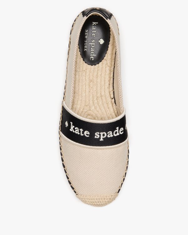 Kate Spade Piper Webbing Espadrille Flat