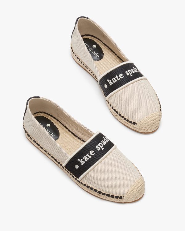 Kate Spade Piper Webbing Espadrille Flat