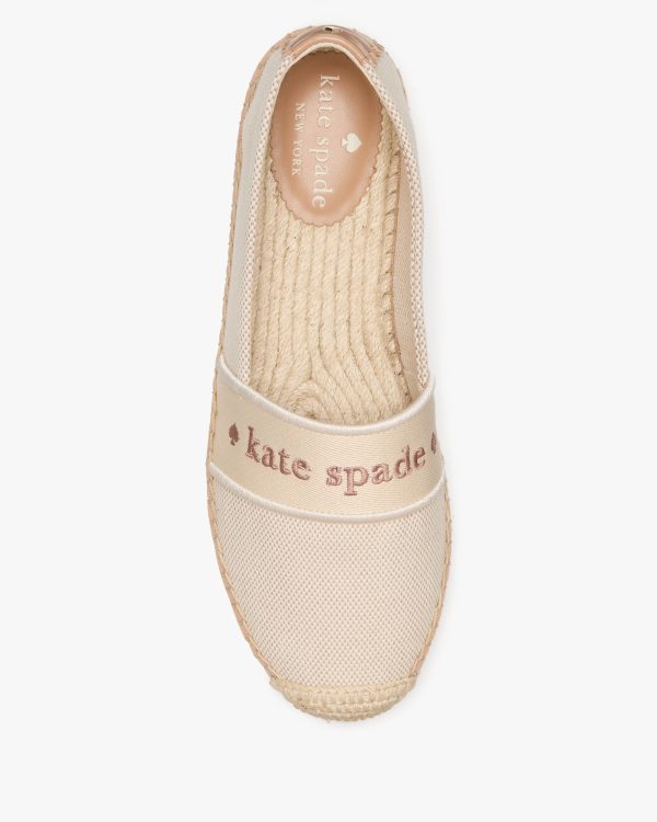 Kate Spade Piper Webbing Espadrille Flat