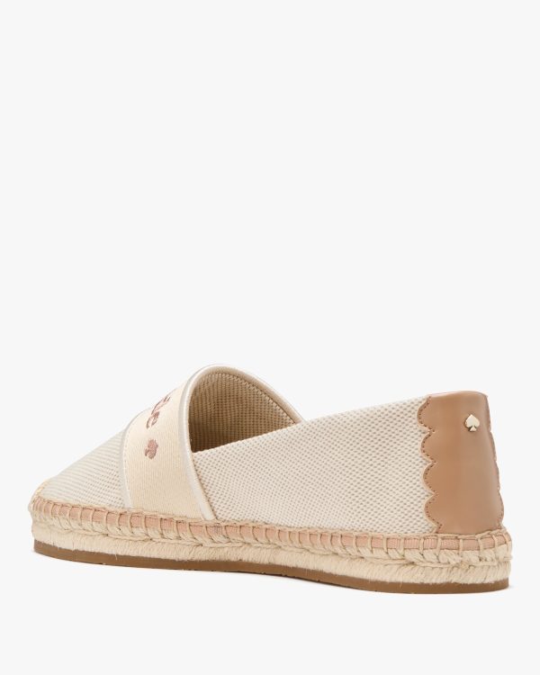 Kate Spade Piper Webbing Espadrille Flat