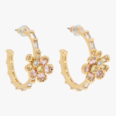 Kate Spade Fleurette Hoops