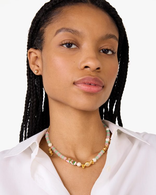 Kate Spade Treat Yourself Candy Charm Necklace