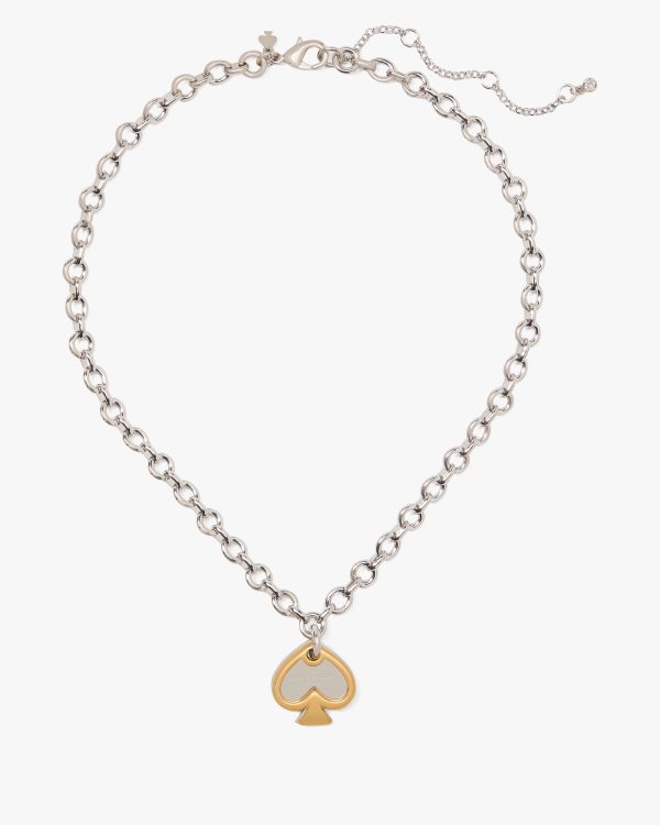Kate Spade Statement Spade Charm Necklace