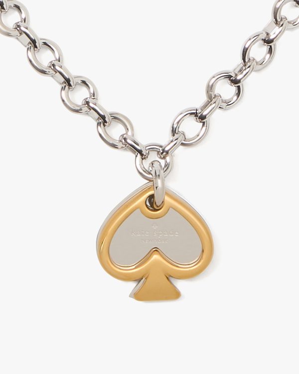 Kate Spade Statement Spade Charm Necklace
