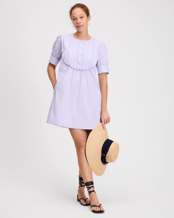 Kate Spade Scallop Bib Shift Dress