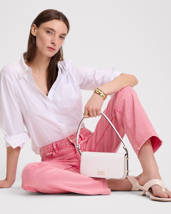 Kate Spade Daisy Lace Collar Button Up Shirt