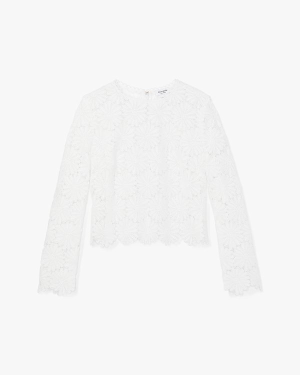 Kate Spade Daisy Lace Top