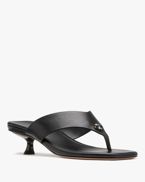 Kate Spade Spade Flower Kitten Heel Sandals