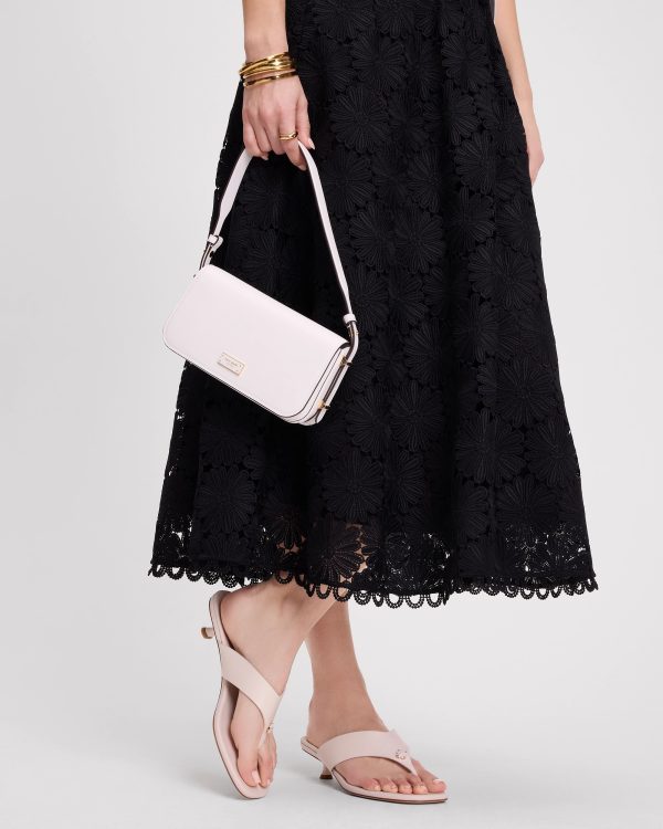 Kate Spade Spade Flower Kitten Heel Sandals