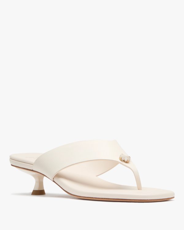 Kate Spade Spade Flower Kitten Heel Sandals