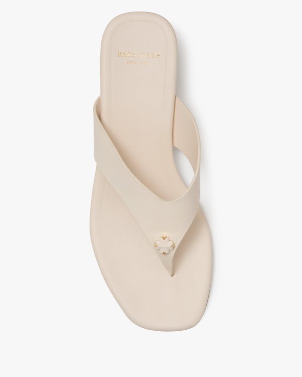 Kate Spade Spade Flower Kitten Heel Sandals