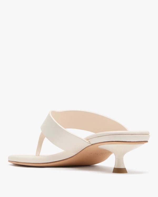 Kate Spade Spade Flower Kitten Heel Sandals
