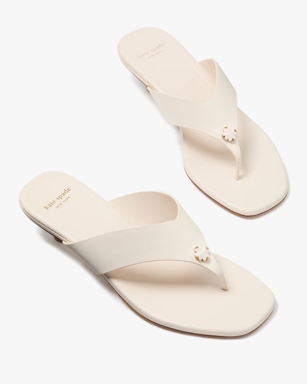 Kate Spade Spade Flower Kitten Heel Sandals