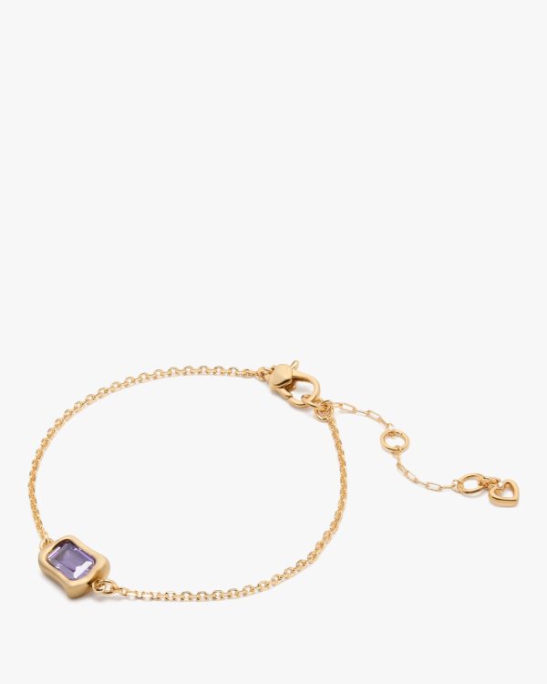 Kate Spade Molten Glass Solitaire Bracelet