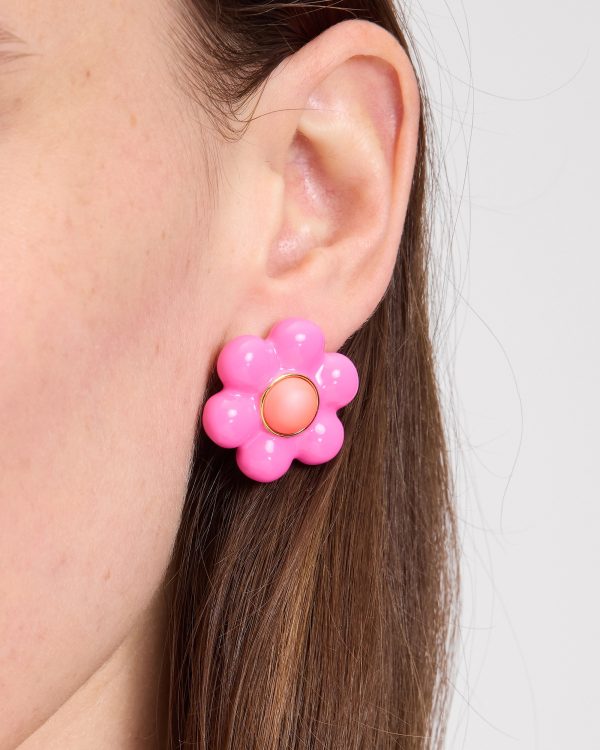 Kate Spade Petal Puff Statement Studs