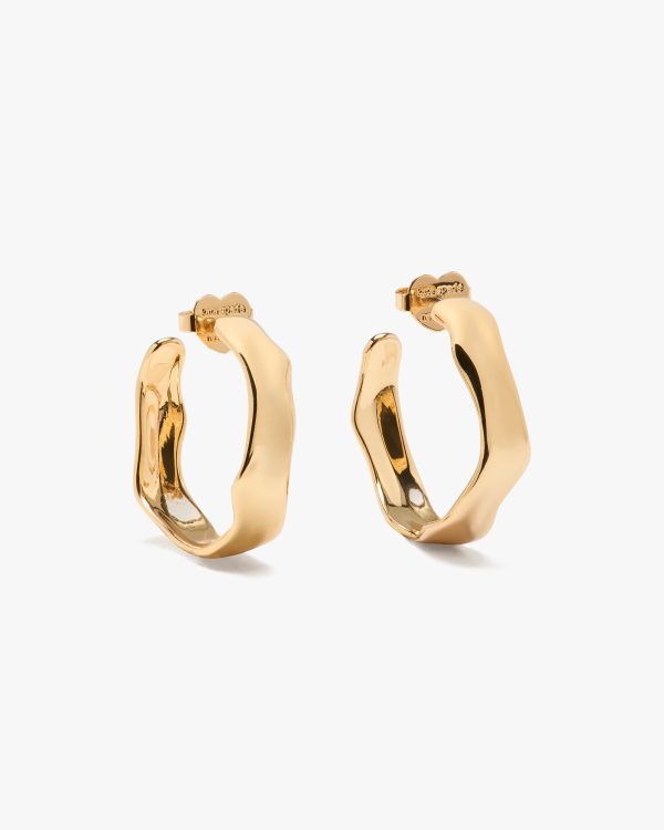 Kate Spade Molten Hoops