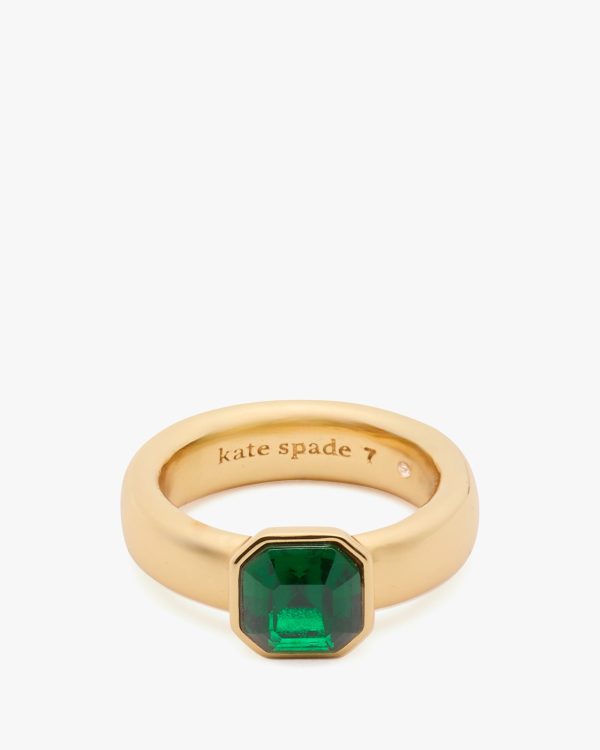 Kate Spade Keep Sparkling Asscher Ring