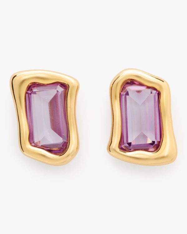 Kate Spade Molten Glass Statement Studs