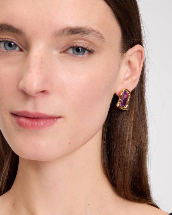 Kate Spade Molten Glass Statement Studs