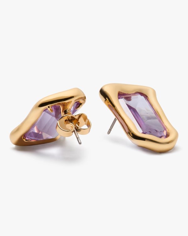 Kate Spade Molten Glass Statement Studs