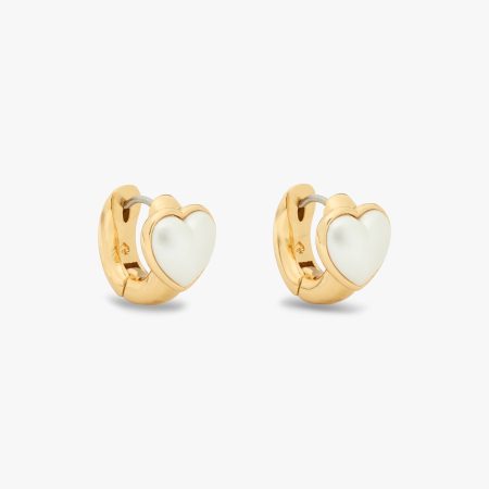 Kate Spade Keep Sparkling Heart Huggies