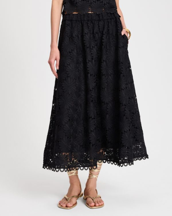 Kate Spade Daisy Lace Skirt