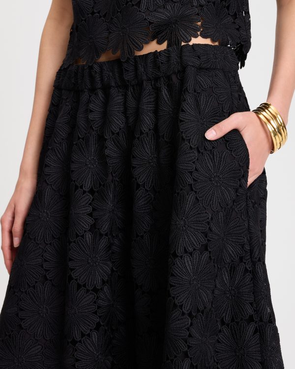 Kate Spade Daisy Lace Skirt