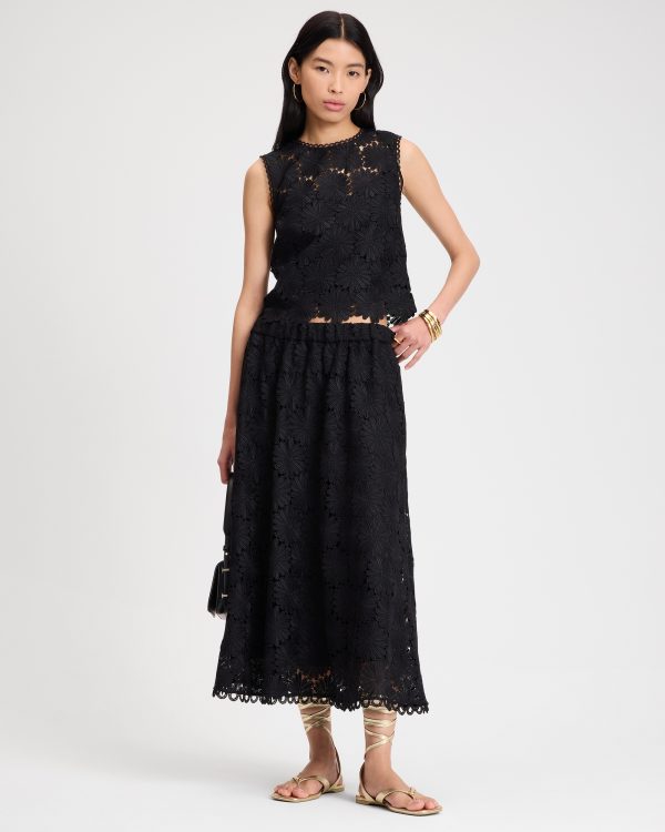 Kate Spade Daisy Lace Skirt