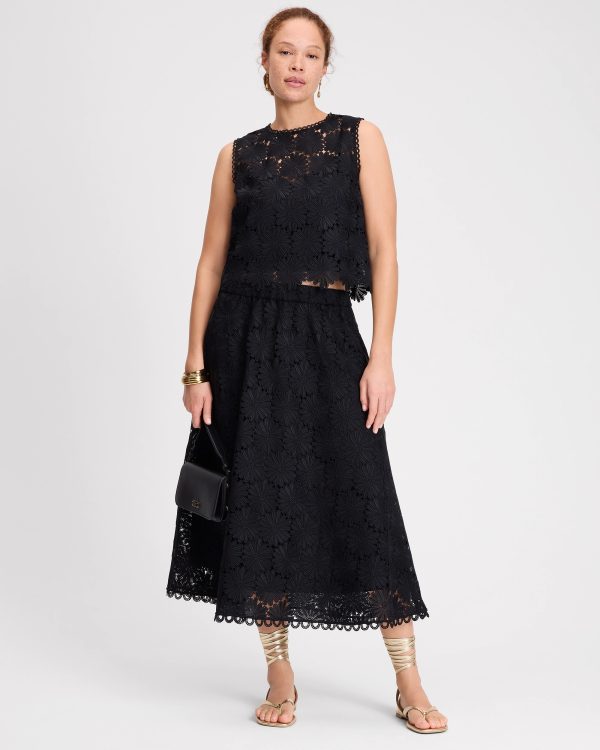 Kate Spade Daisy Lace Skirt