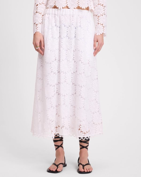 Kate Spade Daisy Lace Skirt