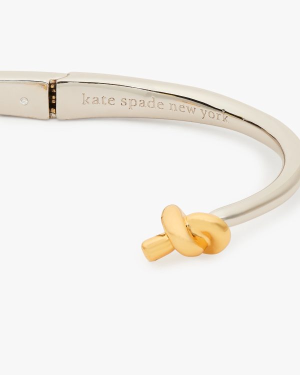 Kate Spade Sailor's Knot Hinge Cuff