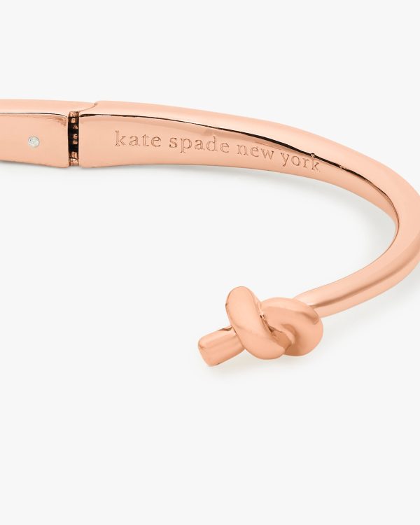 Kate Spade Sailor's Knot Hinge Cuff