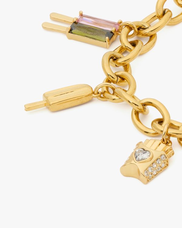 Kate Spade Fast Food Charm Bracelet
