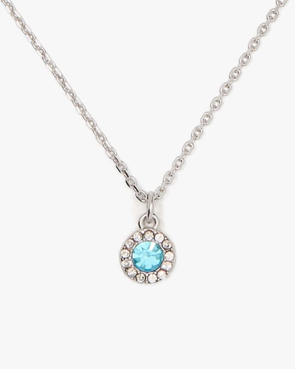 Kate Spade You're A Gem Pave Halo Pendant